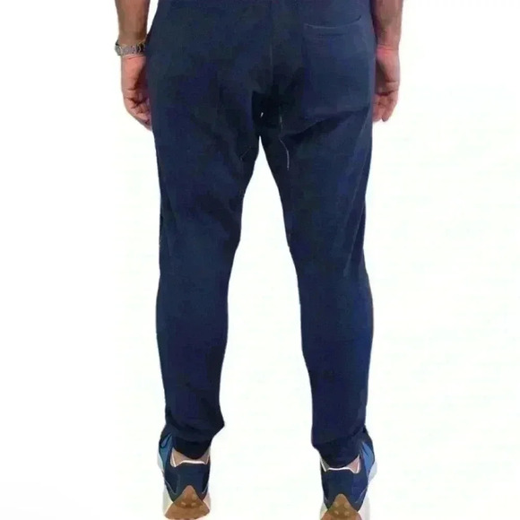 NWOT M Singer Navy Drawstring Traveller Pants - size m - Picture 2 of 5